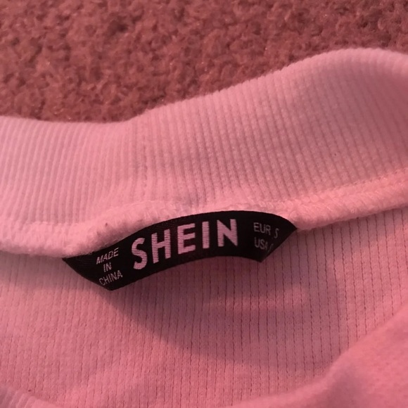 Shein Offwhite Ruffle Top - Picture 3 of 4